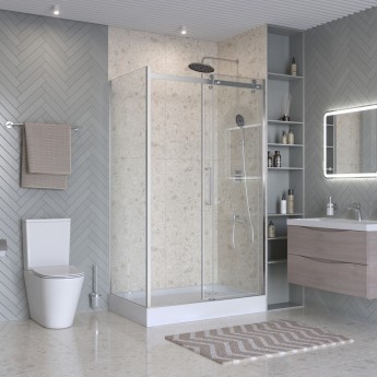 Душевой уголок BELBAGNO MARINO-2-AH-1-150/100-C-Cr