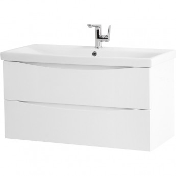 Тумба Bianco Lucido 96,4 см BELBAGNO MARINO MARINO-CER-1000-2C-SO-BL-P Тумба Bianco Lucido 96,4 см BELBAGNO MARINO MARINO-CER-1000-2C-SO-BL-P